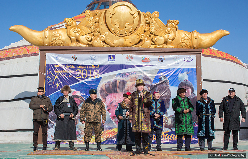 spring golden eagle festival Ulaanbaatar Mongolia